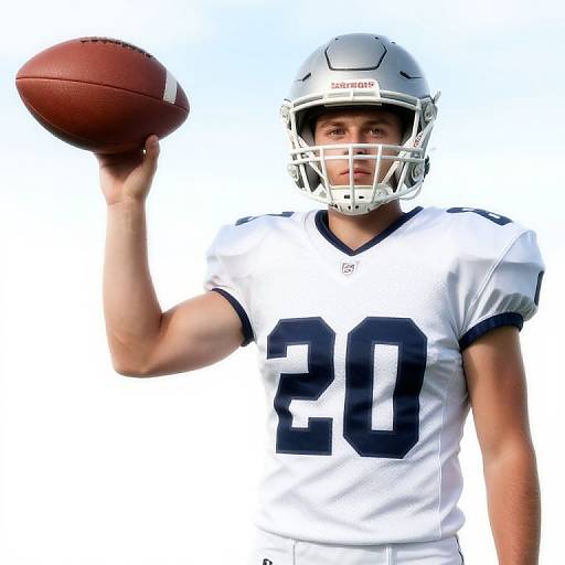 Ultra Realistic Footballer Portrait 8K