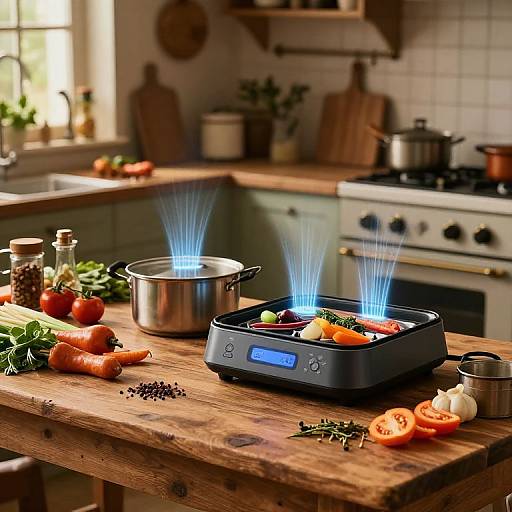 Cozy Rustic Kitchen Cuisine Fusion