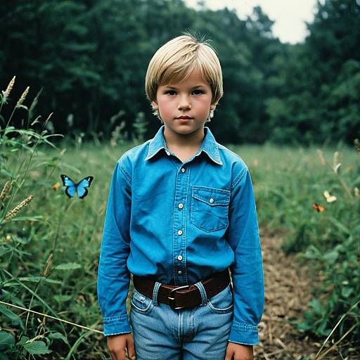 Whimsical Butterfly Outfit for Boys