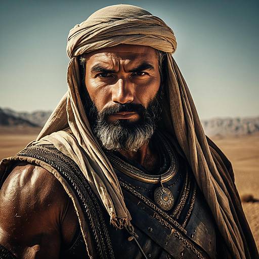 Bedouin Mercenary in Desert Armor