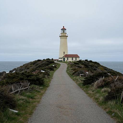 Heceta Lighthouse on Coastal Path