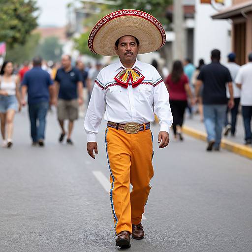 Loteria Chalupa in Mexican Costume