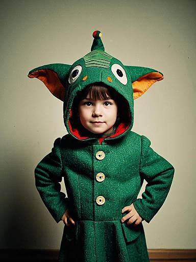 Child in Playful Pascal Costume