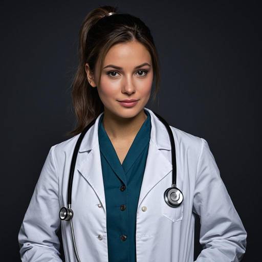 Realistic Solo Doctor Character Portrait