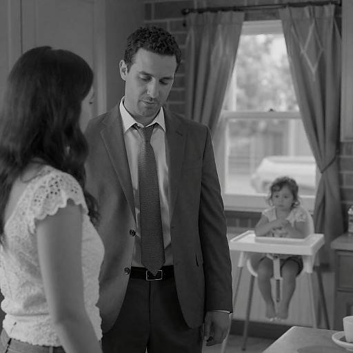 Elegance and Reflection: A Kitchen Scene