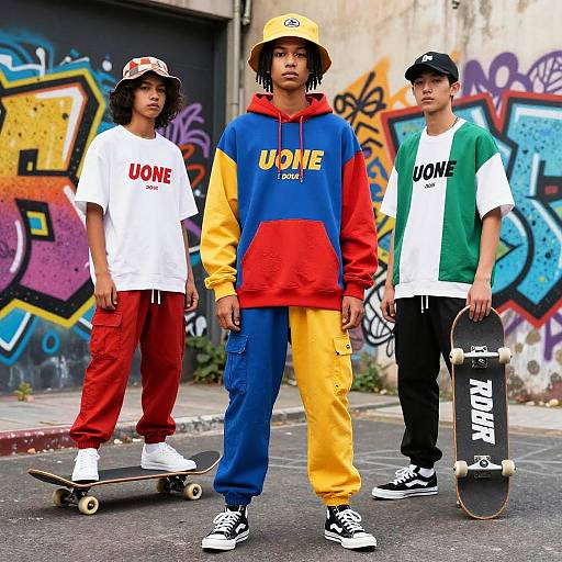 Urban Streetwear Inspired by Graffiti Art