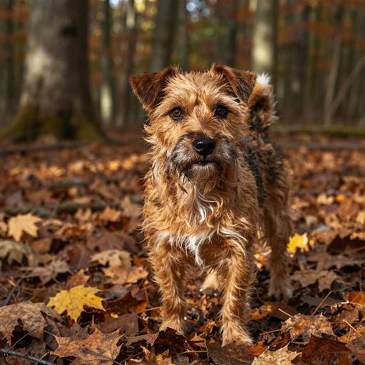 Jack Russell Terrier Autumn Forest Adventure