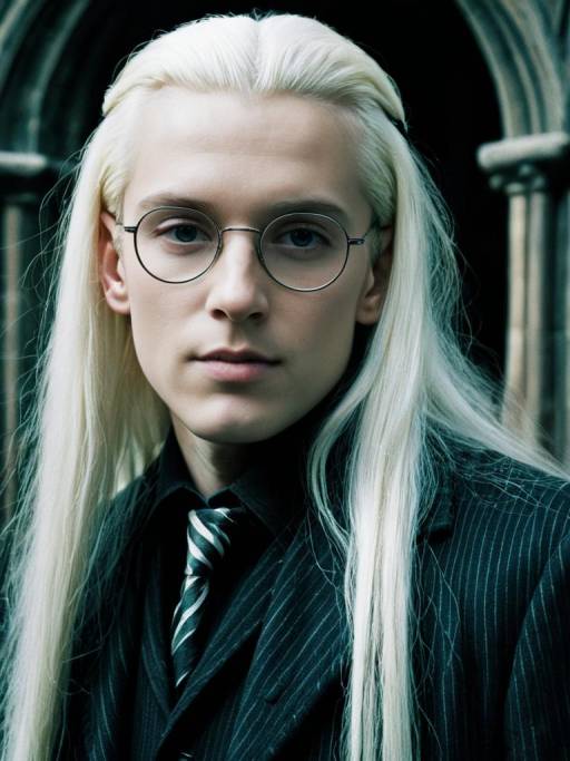 Intriguing Portrait of Lucius Malfoy