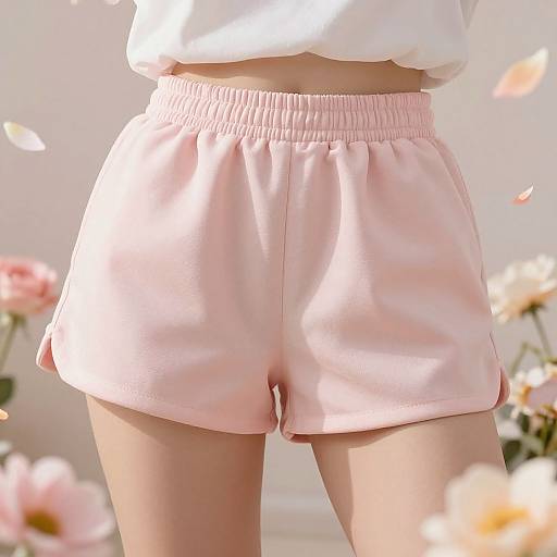 Dreamy Fashion Editorial with Kissing Shorts