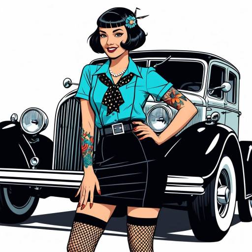Vintage Flapper with 2000s Speed Star Rig