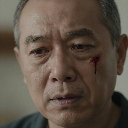 Portrait of a Worried Older Man