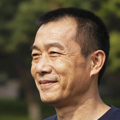 Candid Mid-Aged Profile Picture