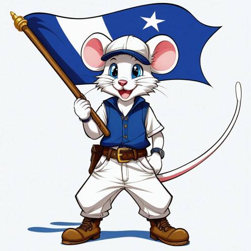 Furry Boy with Hat and Mouse Tail