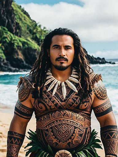 Cinematic Moana Cosplay Portrait in Maui