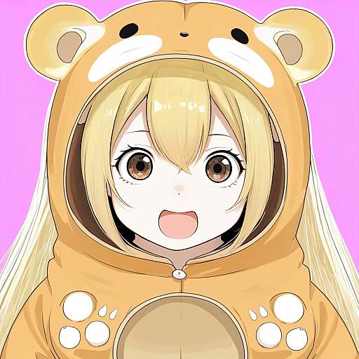 Illustration of Doma umaru, himouto! umaru-chan in the style of 119