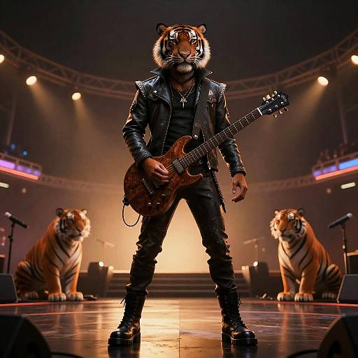 Stadium Tiger Rockstar Band in UHD