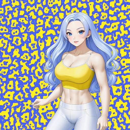 Illustration of Karen (pokemon), pokemon in the style of Greatodoggo