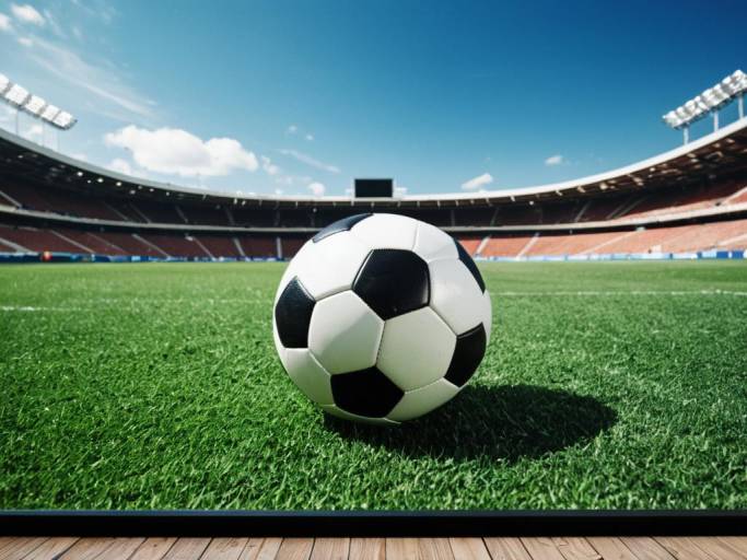 Soccer Ball Stadium Wallpaper Design