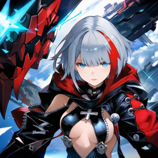 Illustration of Admiral graf spee (azur lane), azur lane in the style of Kyuuba melo