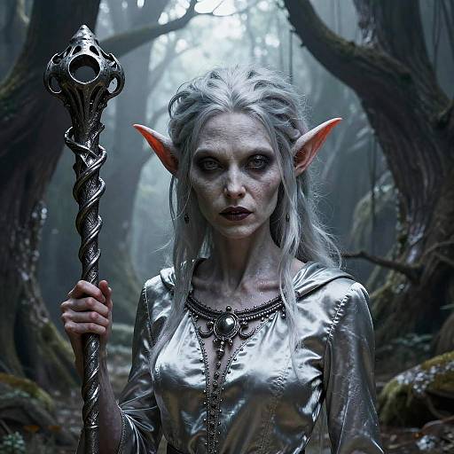 D&D Goblin Horror in Hollow Tree