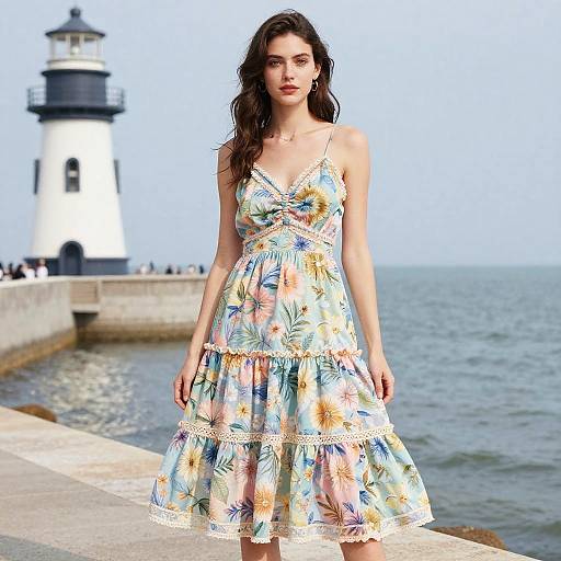Bohemian Summer Dress by Seafront