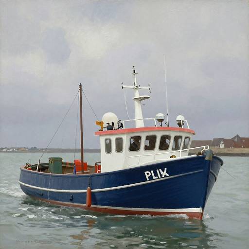 Phil Lenney's Hastings Trawler Scene