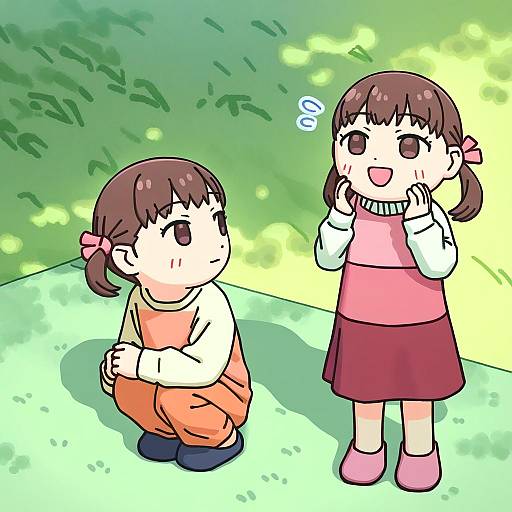 Illustration of Doujima nanako, persona in the style of Hama! (3toshinhmkz)