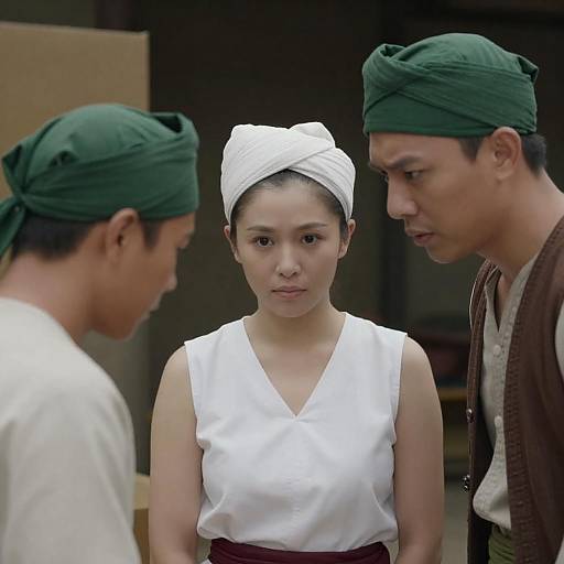 Focused Expressions in Dimly Lit Setting