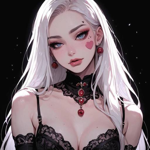 Elegant Lingerie Fashion Portrait Elegant Lingerie Fashion Portrait