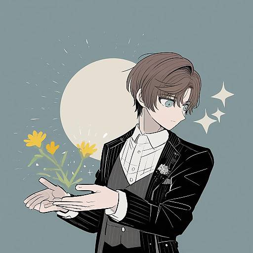 Illustration of Artem wing (tears of themis), tears of themis in the style of Yt (wai-tei)