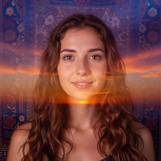 Enchanting Double Exposure Portrait