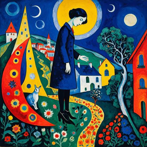 Dreamlike Fauvism with Chagall and Arp