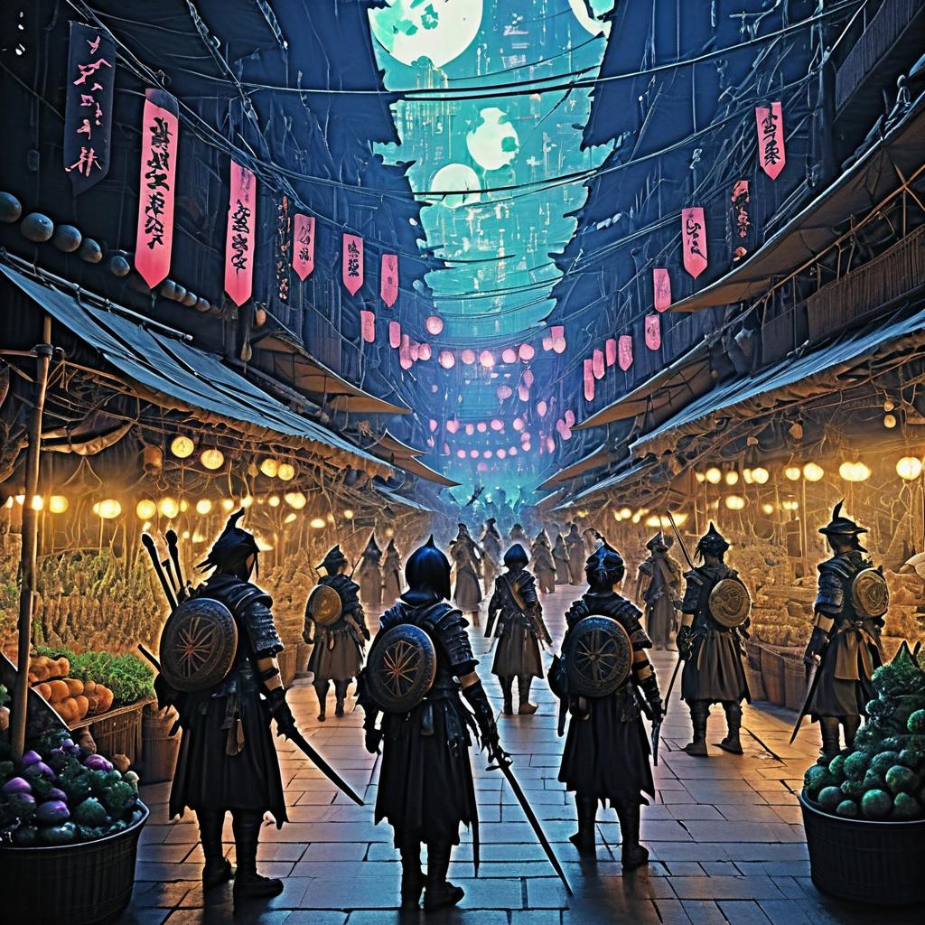 Rebellious Warriors in a Dystopian Market