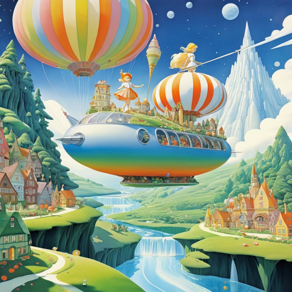 Adventure in a Surreal Candy Kingdom