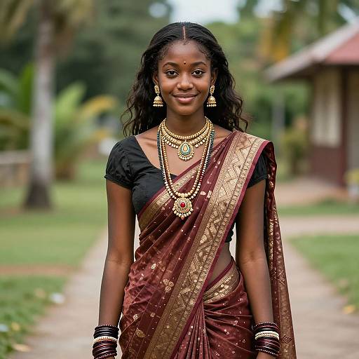 Hyper-Realistic Beautiful Jamaican Girl