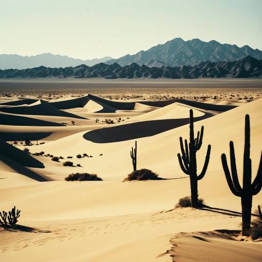Majestic Desert Dunes in O'Keeffe Style Majestic Desert Dunes in O'Keeffe Style