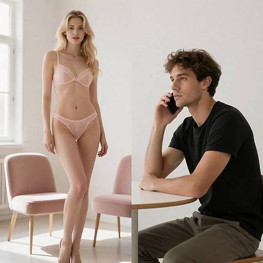 Split Composition of Two Individuals