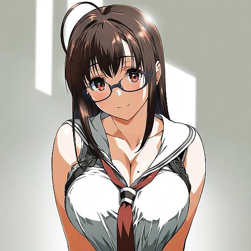 Illustration of Arima senne, original in the style of Henshako