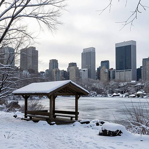 Winter Serenity at Wagner Cove
