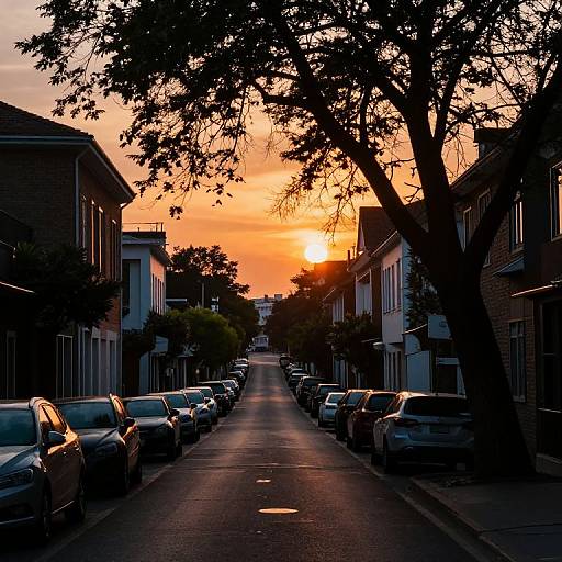 City Streets of Dreamlike Transcendence