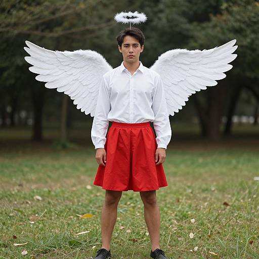 Male Cupid Angel Costume