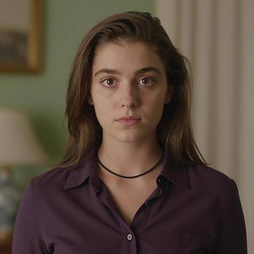 Serene Portrait of a Young Woman