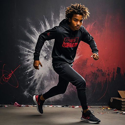 Energetic Parkour Enthusiast Photoshoot Energetic Parkour Enthusiast Photoshoot