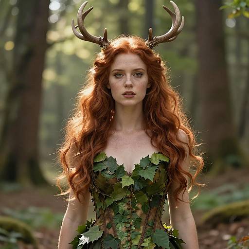 Enchanting Forest Fantasy Portrait