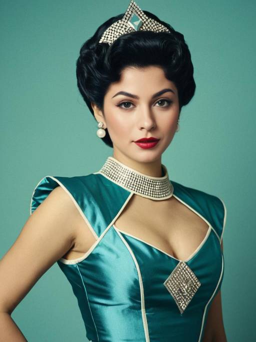 Cosplay Woman in Suletta Mercury Costume