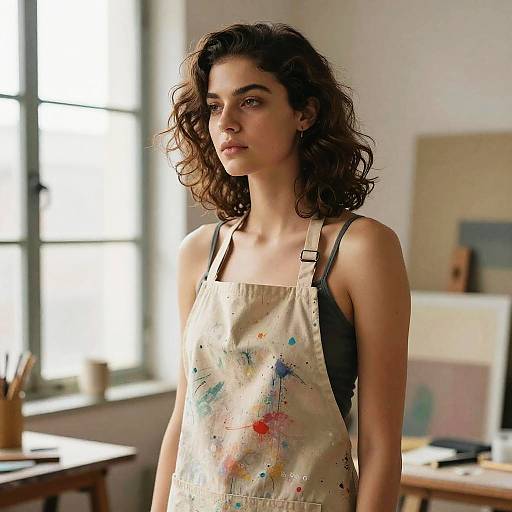 720 Waves Hairstyle in Artist Loft