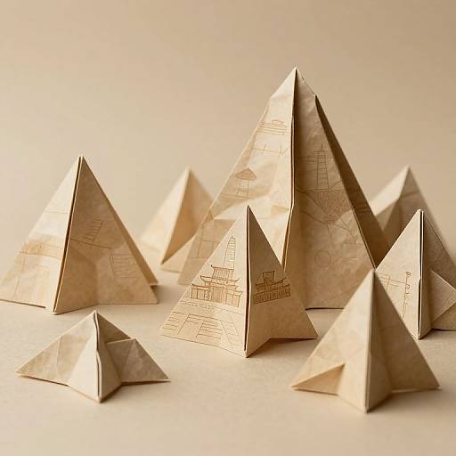 Origami Mountains of Forgotten Worlds