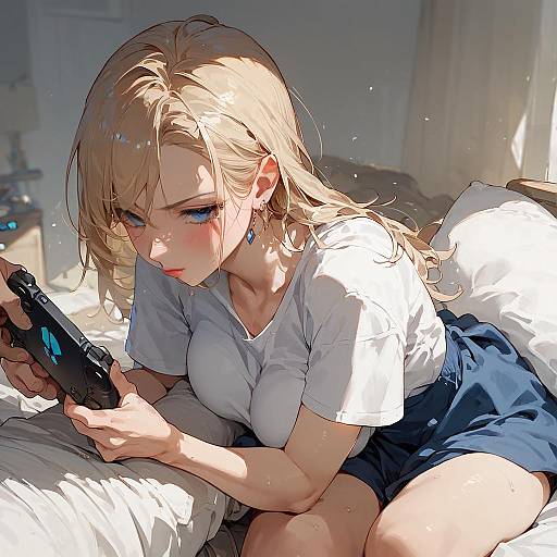 Kotonoha Aoi Frustrated Gaming Session