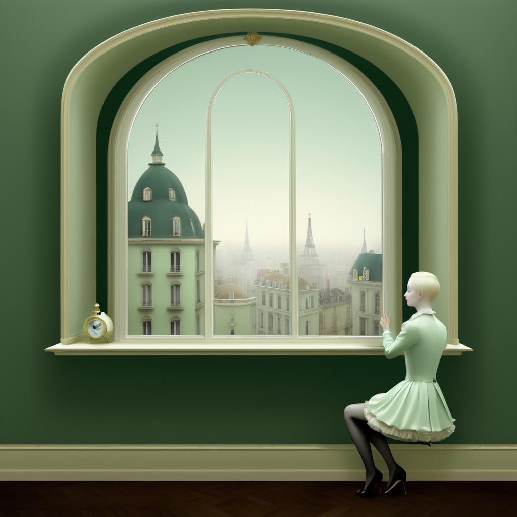 A Ghostly Observer: Ray Caesar's Reflection