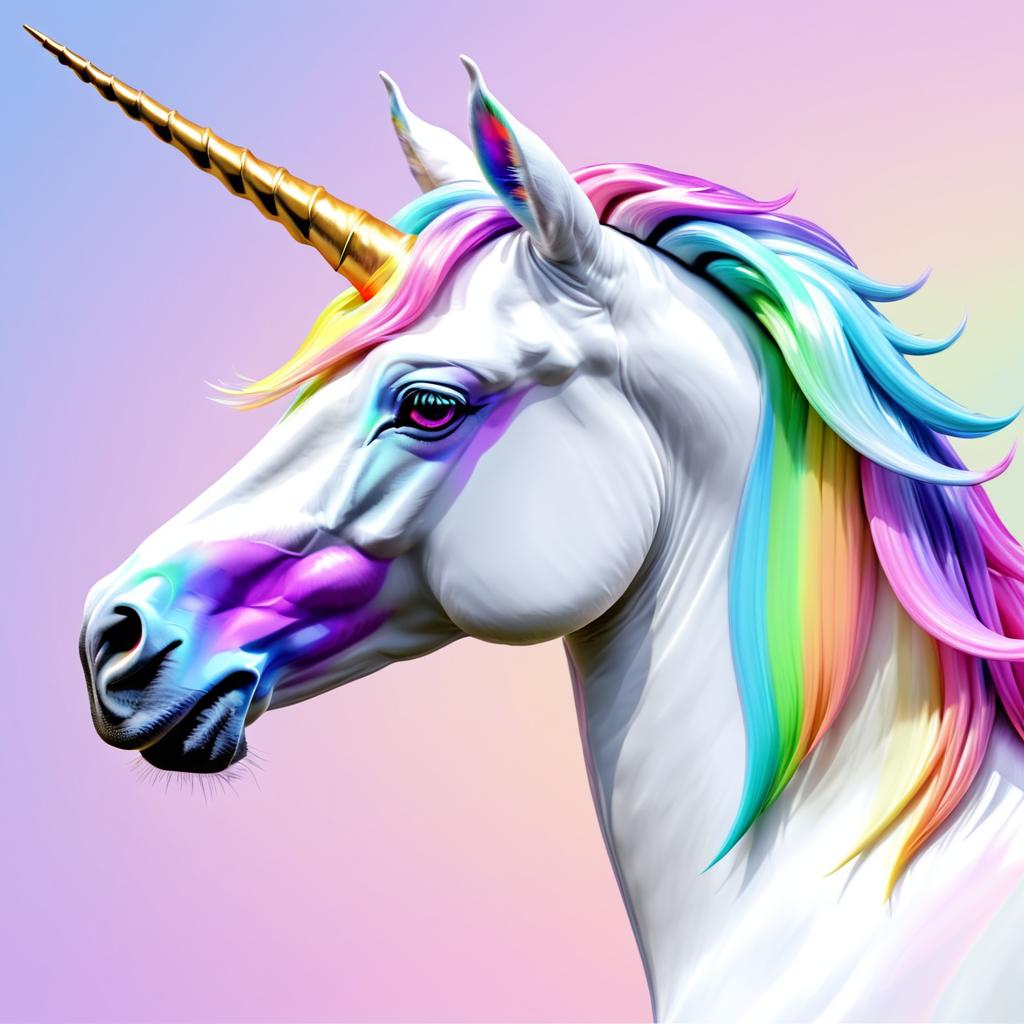 Photorealistic Unicorn Concept Design